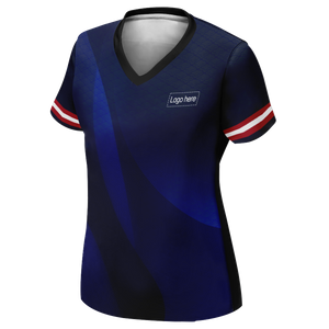 이름이 있는 여성용 Lax US 월드컵 맞춤형 축구 유니폼